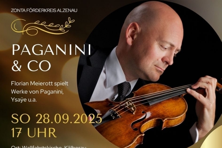 Violinkonzert: Florian Meierott spielt Paganini und Ysaÿe