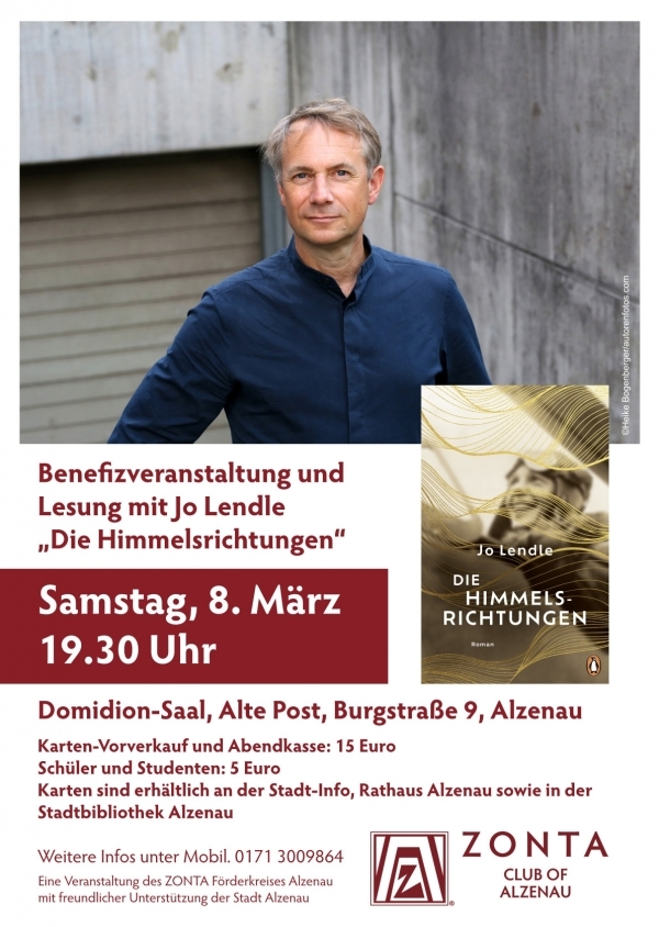 Zonta Club Alzenau - Benefizlesung am 08. März 2025